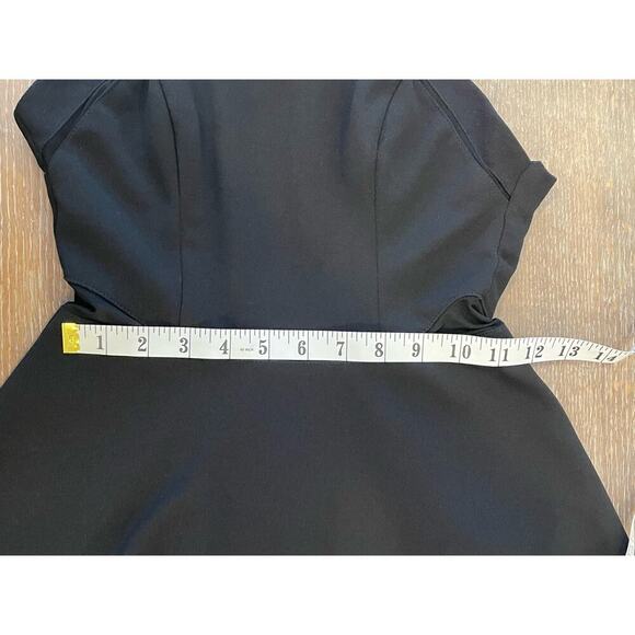 B. DARLIN Black A Line Dress Cocktail Junior size  3/4 S - Picture 8 of 9